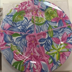 Set of 4 - NEW - Lilly Pulitzer plates